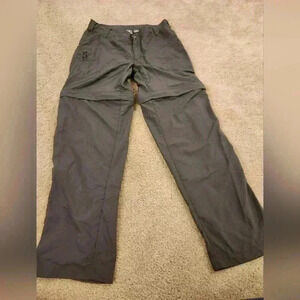 White Sierra Small Gray Convertible Hiking Pants Shorts Performance Size M 30"